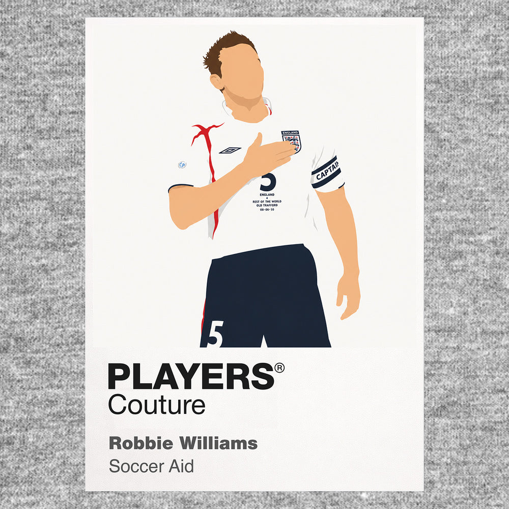Robbie Williams Players Couture Frame Gray