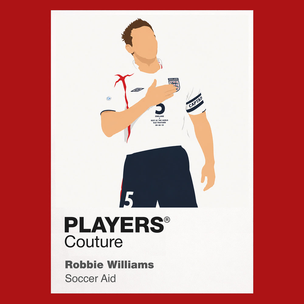 Robbie Williams Players Couture Frame Red