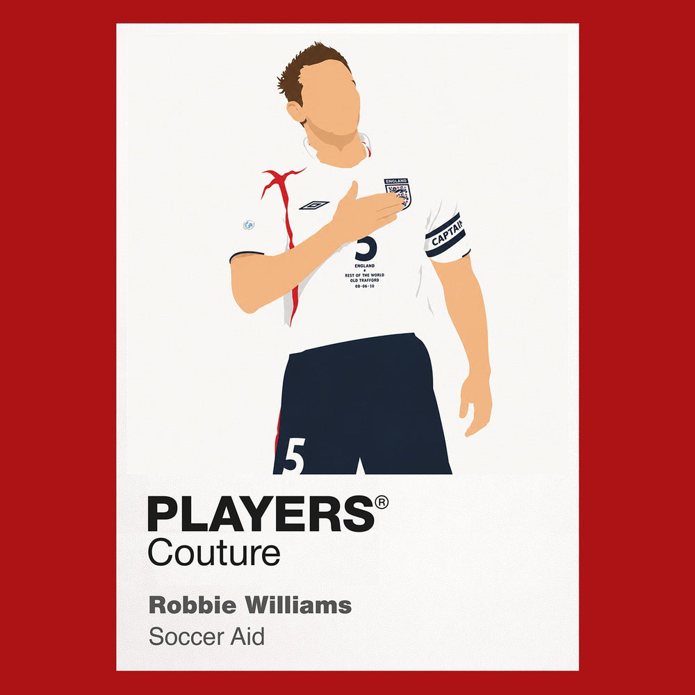 Robbie Williams Players Couture Frame Red