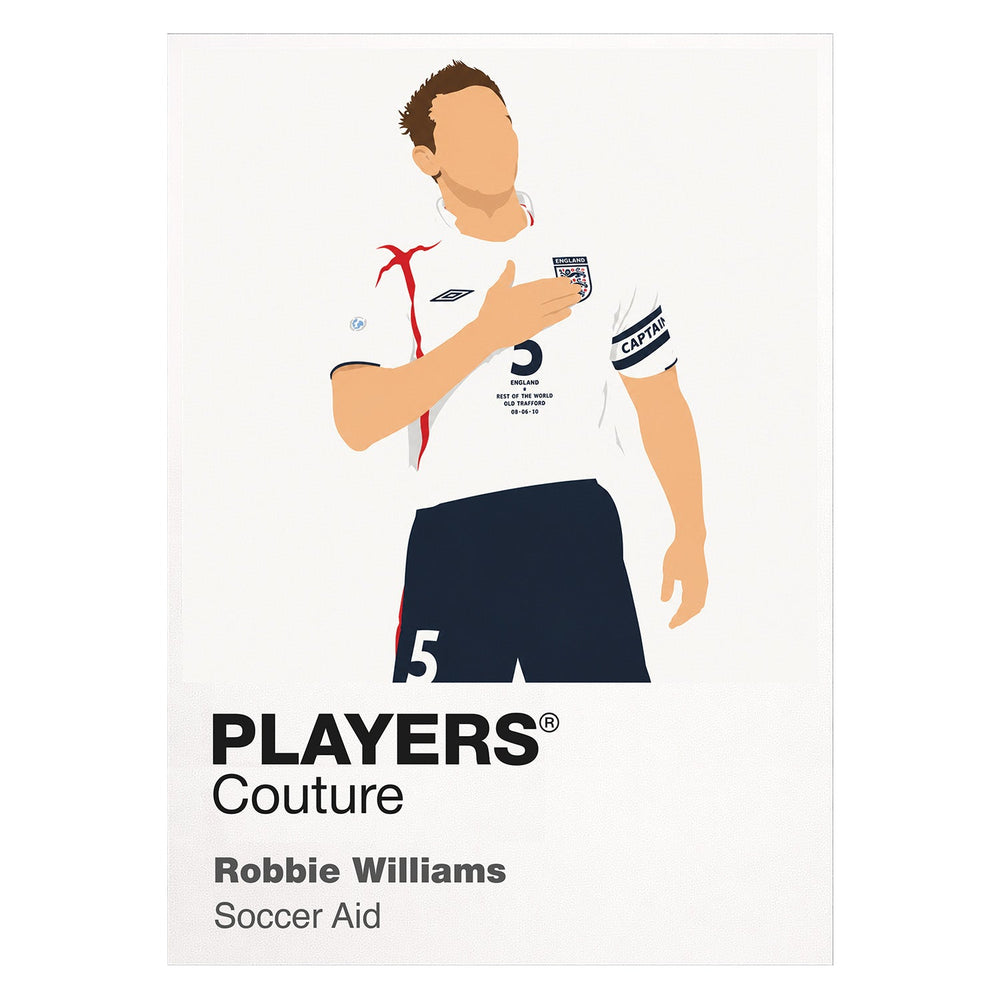 Robbie Williams Players Couture Frame White