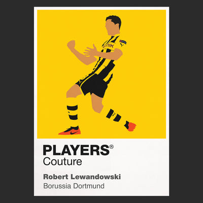 Robert Lewandowski Borussia Dortmund Icon Frame - Icon Design