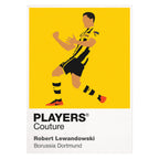 Robert Lewandowski Borussia Dortmund Icon Frame Men's Hoodie