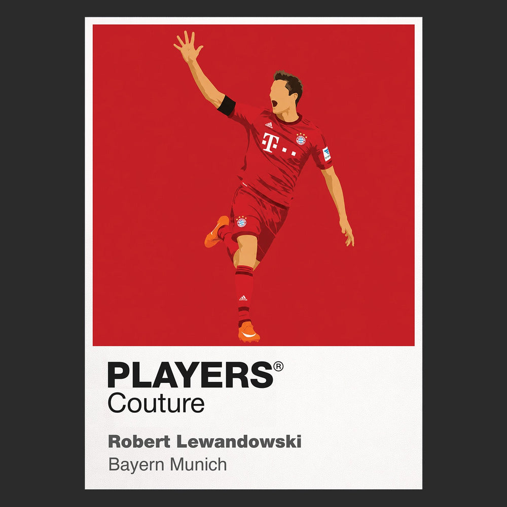 Robert Lewandowski Bayern Munich Men's T-Shirt - Black