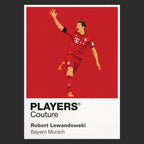 Robert Lewandowski Bayern Munich Men's T-Shirt - Black