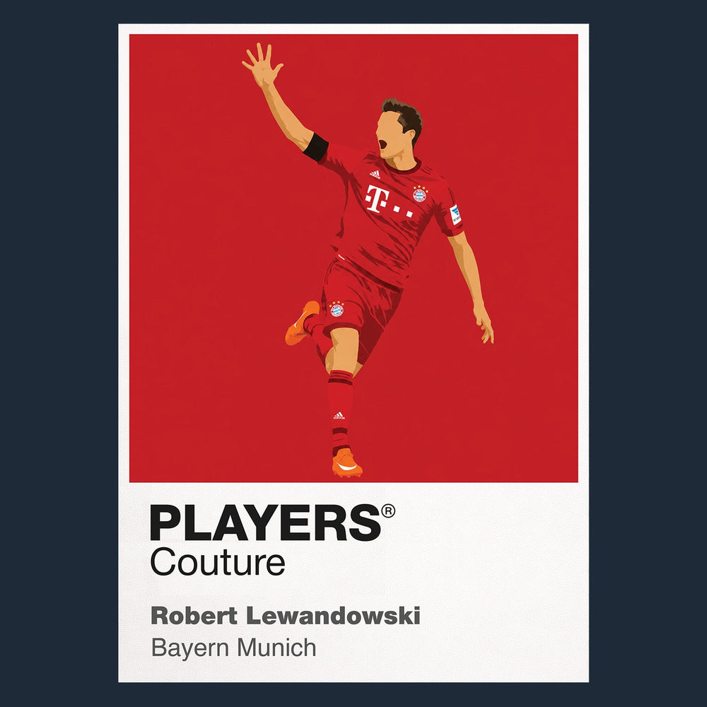 Robert Lewandowski Bayern Munich Men's T-Shirt - Navy