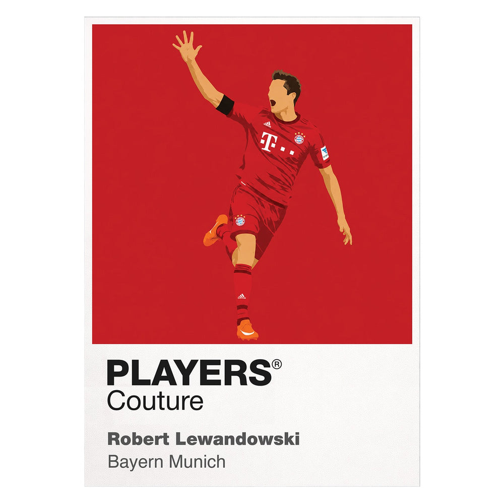 Robert Lewandowski Bayern Munich Men's T-Shirt - White