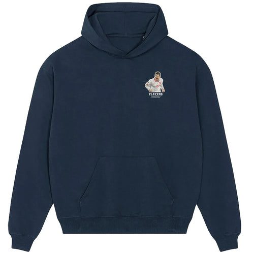 Robert Lewandowski hoodie – navy men's hoodie featuring the Robert Lewandowski Players Couture logo