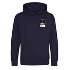 Roberto Baggio Fiorentina Icons in Lights Frame Kids Hoodie in Navy