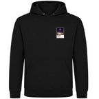 Roberto Baggio Fiorentina Icons in Lights Frame Men's Hoodie in Black