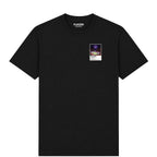 Roberto Baggio Fiorentina Icons in Lights Frame Men's T-Shirt in Black
