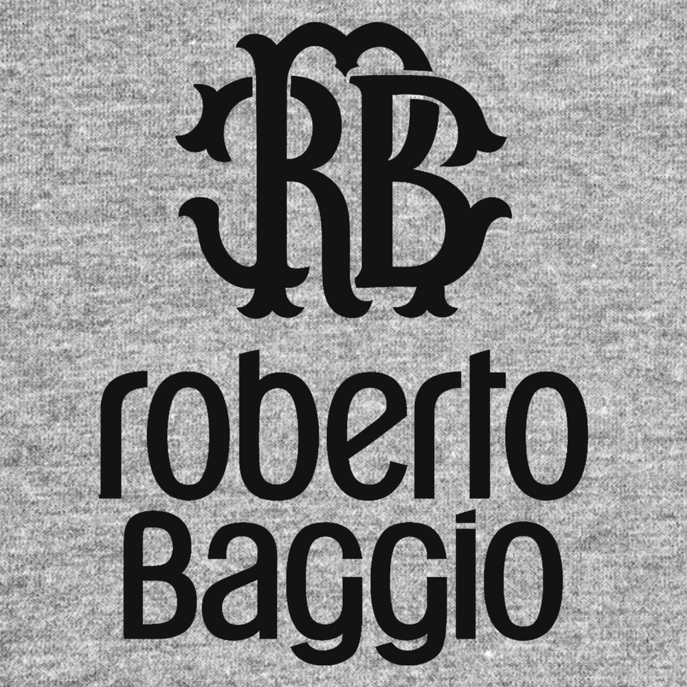 Roberto Baggio Logo Players Couture Men's Casual Hoodie