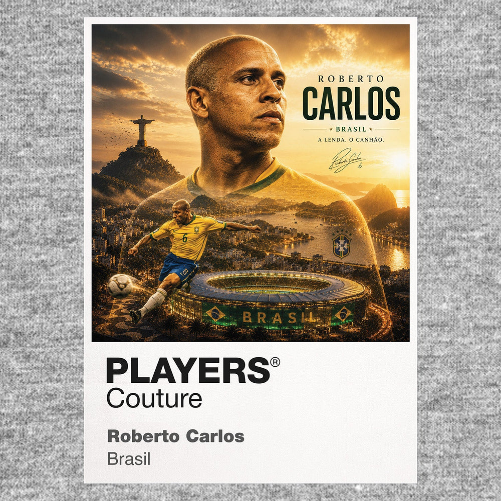 Roberto Carlos Brazil Atlas Frame artwork by Players Couture