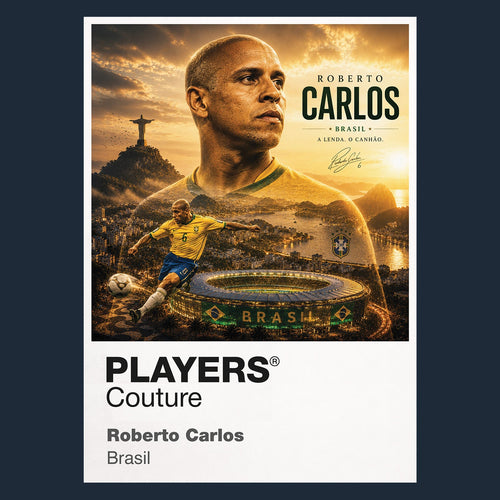 Roberto Carlos Brazil Atlas Frame artwork by Players Couture