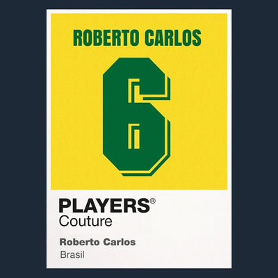 Roberto Carlos 6 Football Shirt Frame - Icon Design (View 9)