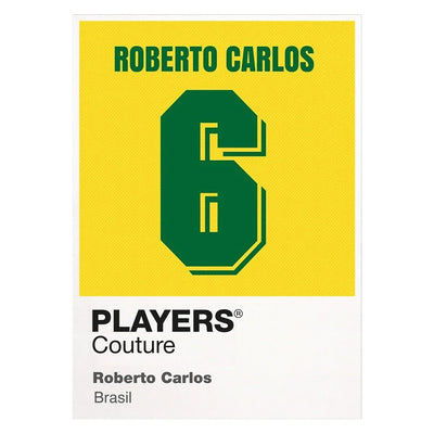 Roberto Carlos 6 Football Shirt Frame - Icon Design