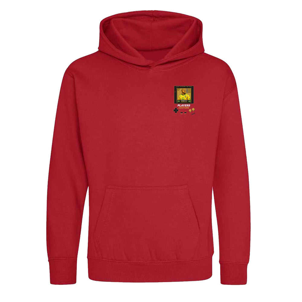 Roberto Carlos 1P 8-Bit hoodie retro gaming design by Players Couture