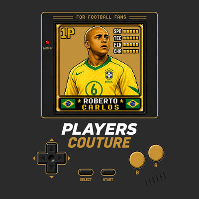 Roberto Carlos Legend 8-Bit Men's Hoodie - image 1