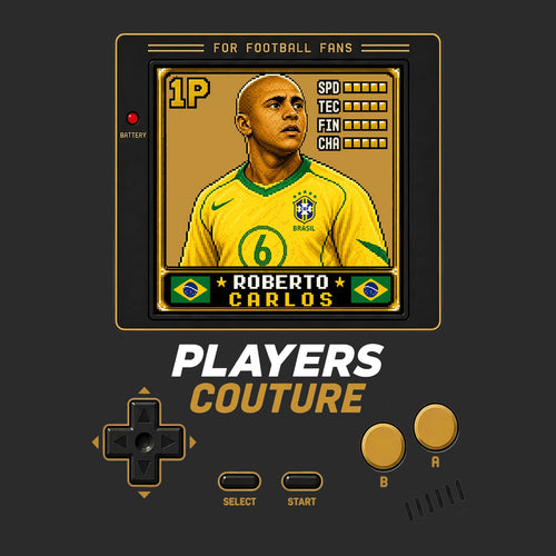 Roberto Carlos Legend 8-Bit Men's Hoodie - image 1
