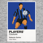 Roberto Carlos Inter Milan Icon Frame — Gray