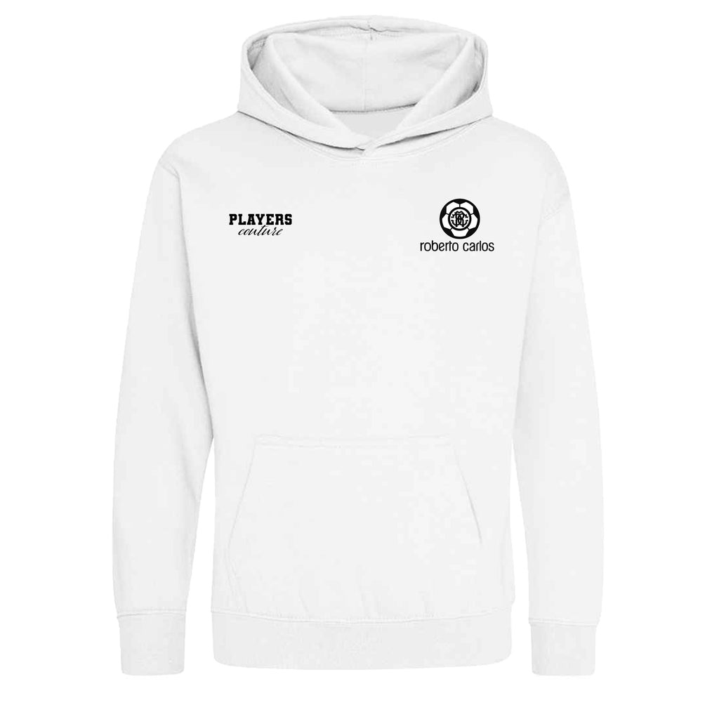 Roberto Carlos Logo Players Couture Kids Hoodie White