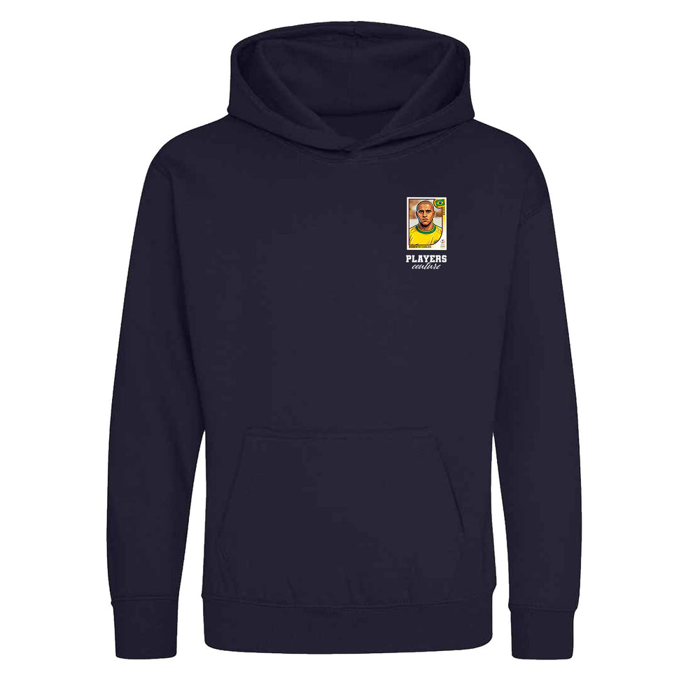 Roberto Carlos World Cup Sticker Kids Hoodie