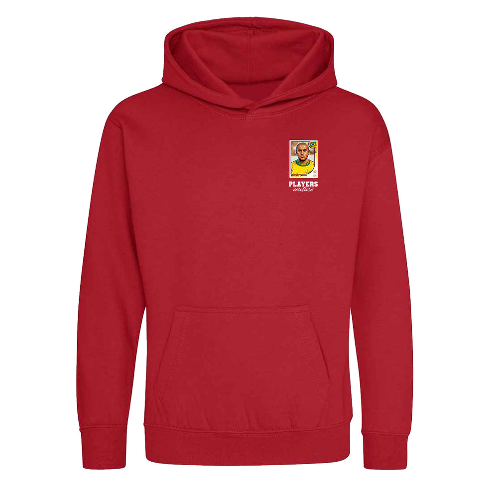 Roberto Carlos World Cup Sticker Kids Hoodie