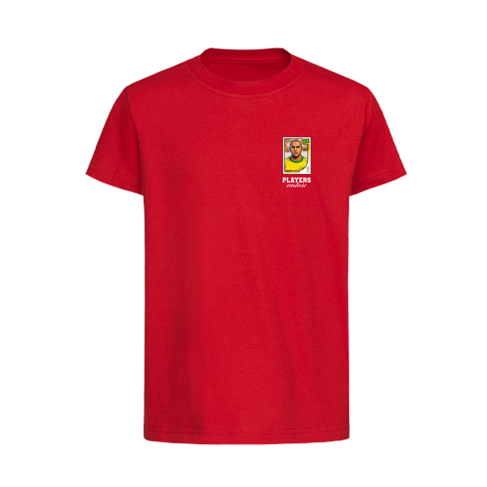 Roberto Carlos World Cup Sticker Kids T-Shirt