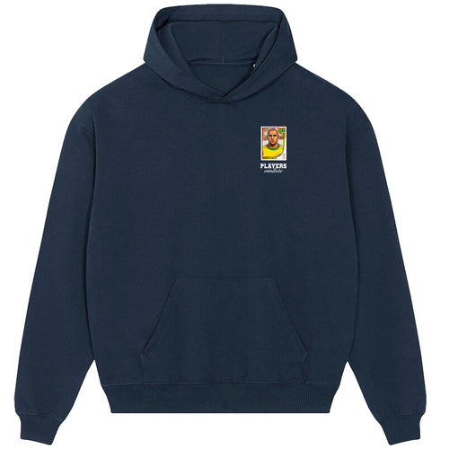 Roberto Carlos World Cup Sticker Men's Hoodie - Navy