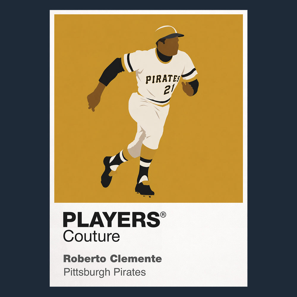 Roberto Clemente Pirates Baseball Icon Frame Men's T-Shirt