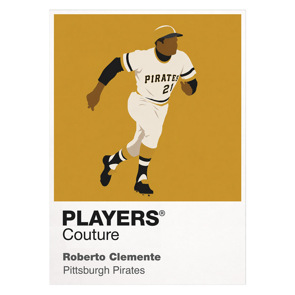 Roberto Clemente Pirates Baseball Icon Frame Men's T-Shirt