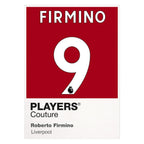 Roberto Firmino 9 Football Shirt Frame Men's Hoodie – white close-up detail shot of the Roberto Firmino 9 Football Players
