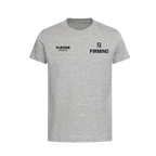 Roberto Firmino t-shirt – grey kids' t-shirt featuring the Roberto Firmino Players Couture logo