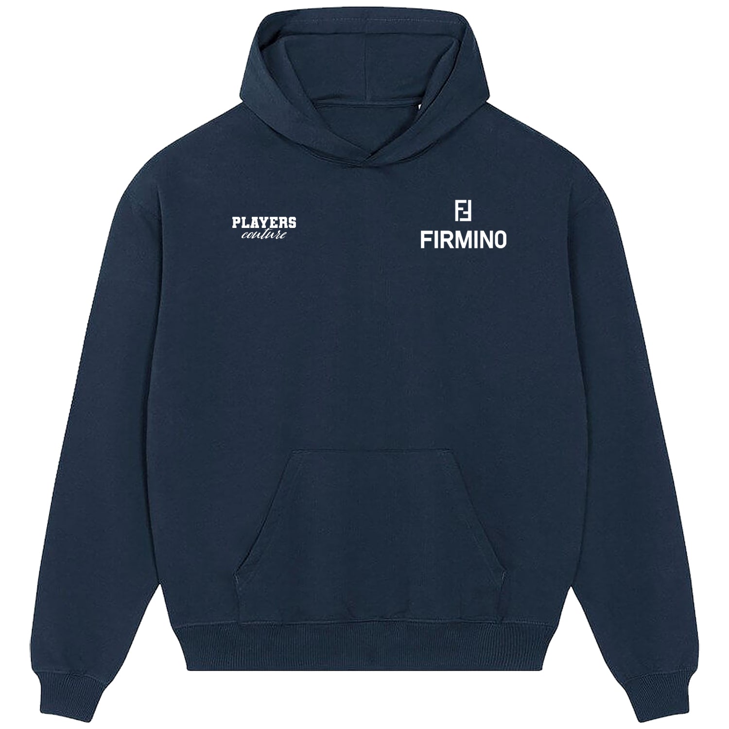Roberto Firmino Logo Players Couture Men's Casual Hoodie Navy