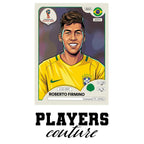 Roberto Firmino World Cup Sticker Kids Hoodie – roberto firmino white Players Couture design