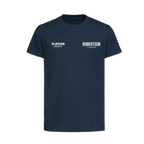 Andy Robertson t-shirt – navy kids' t-shirt featuring the Andy Robertson Players Couture logo
