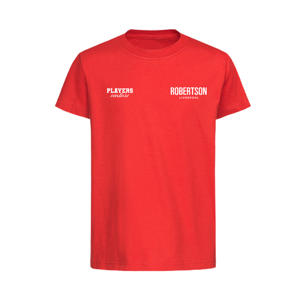 Andy Robertson Logo Players Couture Kids T-Shirt Red