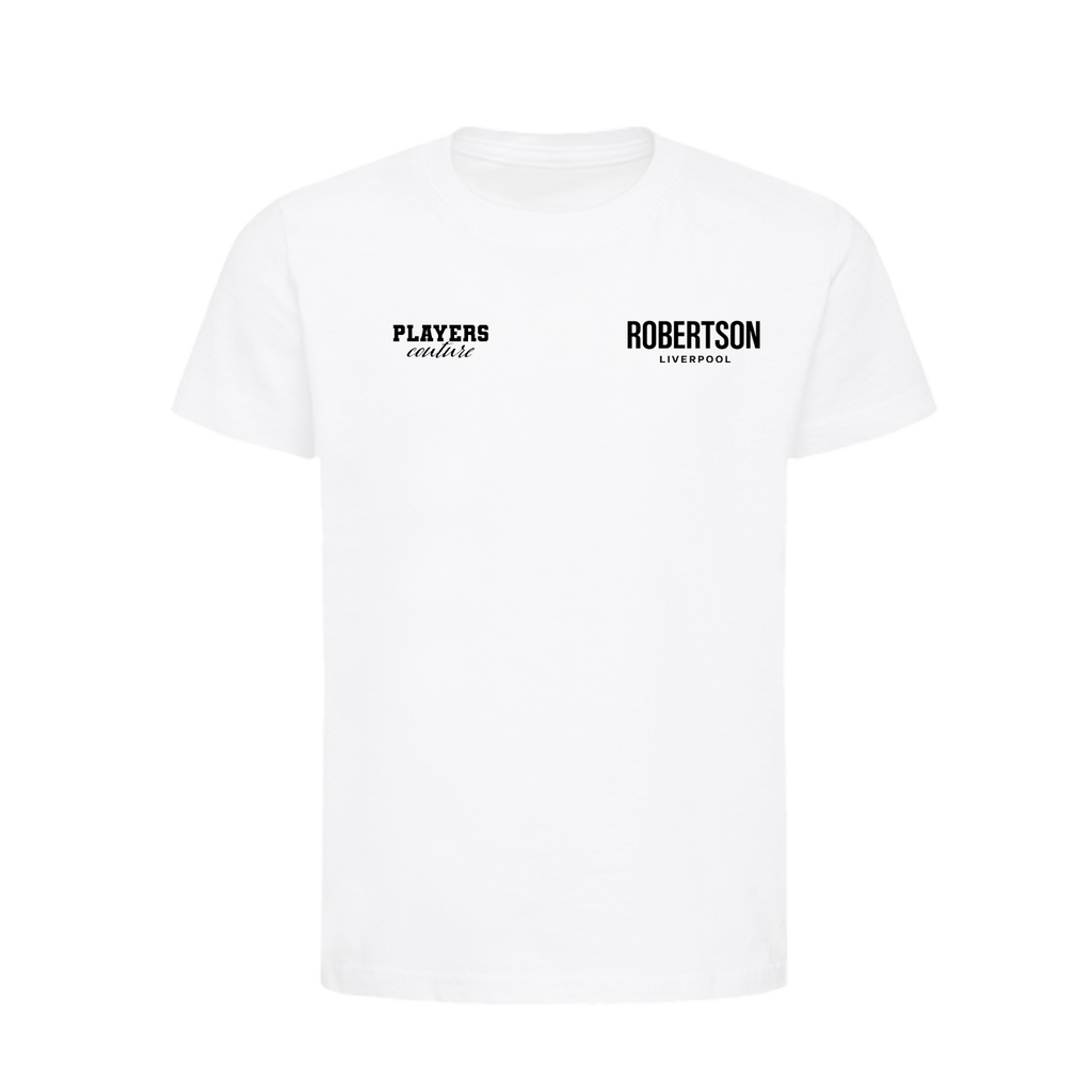 Andy Robertson Logo Players Couture Kids T-Shirt White