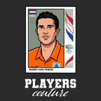 Robin Van Persie World Cup Sticker Kids T-Shirt – robin van persie black Players Couture design