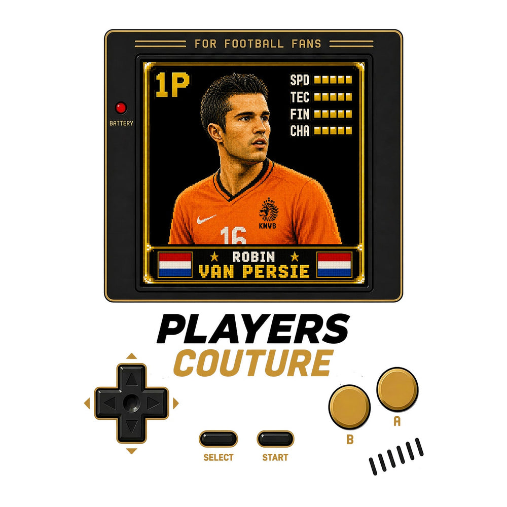 Robin Van Persie Legend 8-Bit Men's Hoodie - image 6