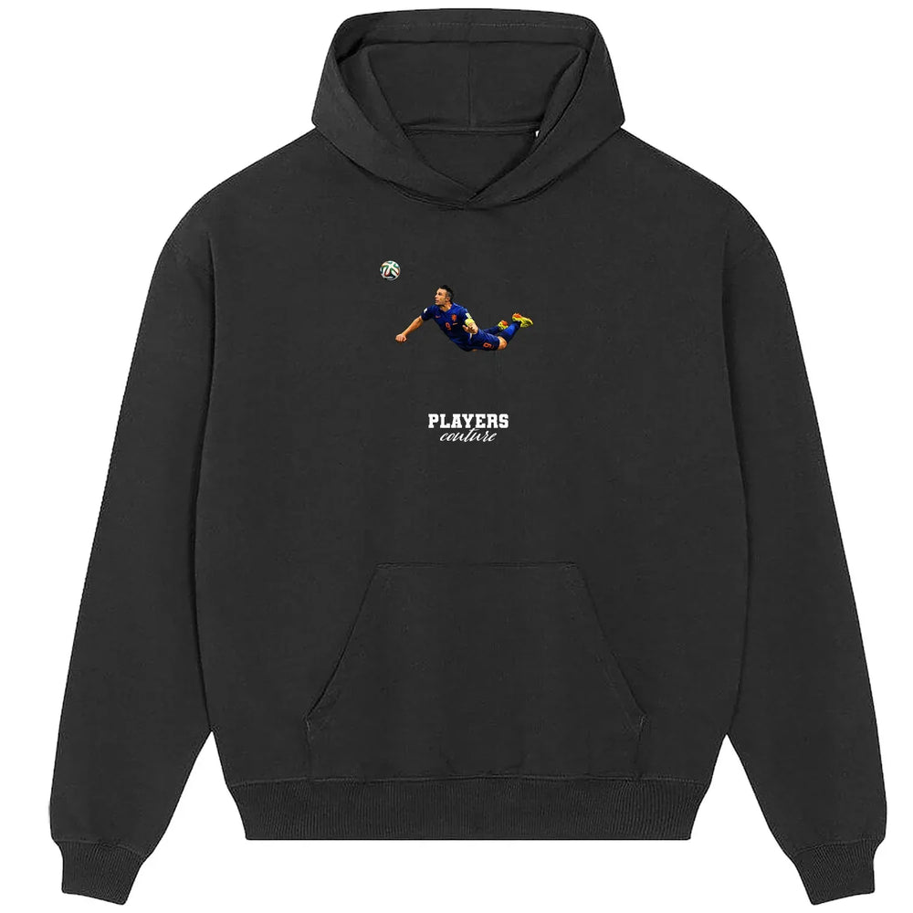 Robin van Persie Icon Players Couture Men's Black Hoodie