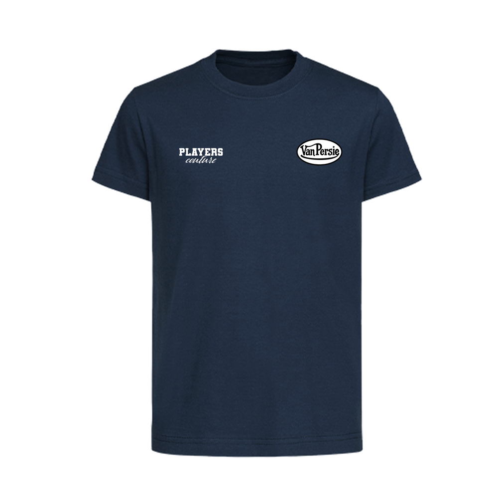 Robin Van Persie Logo Players Couture Kids T-Shirt Navy