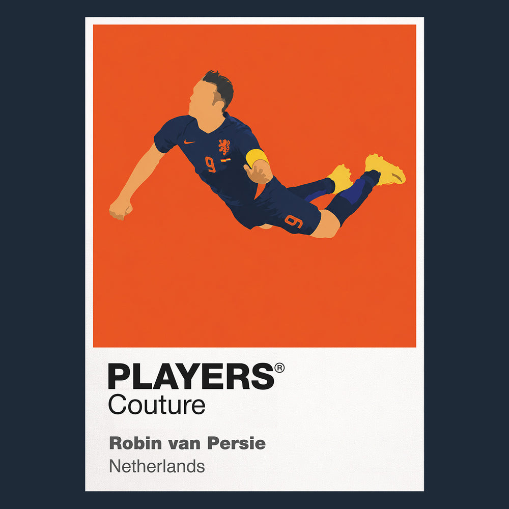 Robin van Persie Arsenal, Manchester United, PSV Eindhoven Icon Frame — Navy