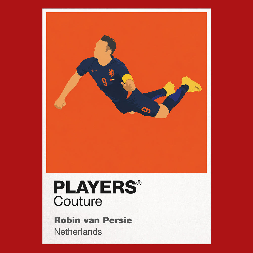 Robin van Persie Arsenal, Manchester United, PSV Eindhoven Icon Frame — Red