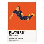 Robin van Persie Arsenal, Manchester United, PSV Eindhoven Icon Frame — White