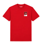Roger Clemens Astros Baseball Icon Frame Men's T-Shirt - Red