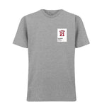 Roger Clemens 21 Red Sox t-shirt – grey men's t-shirt featuring the Roger Clemens 21 Red Sox Players Couture logo