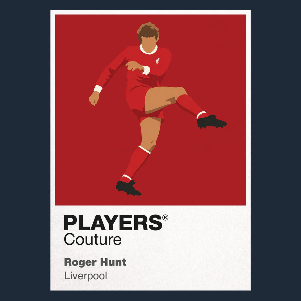 Roger Hunt Liverpool Men's T-Shirt - Navy