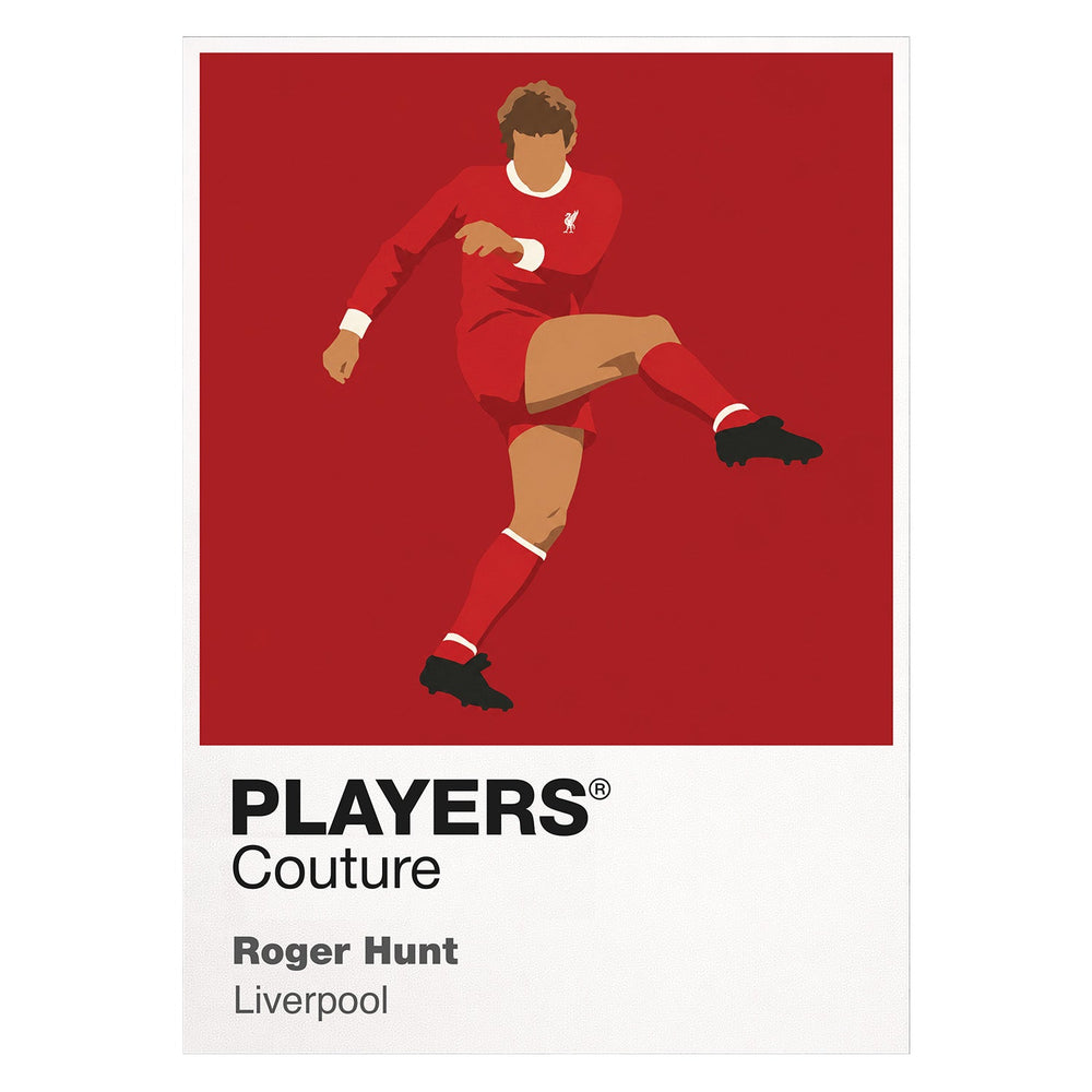 Roger Hunt Liverpool Men's T-Shirt - White
