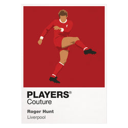Roger Hunt Liverpool Men's T-Shirt - White