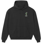 Roger Milla hoodie – black men's hoodie featuring the Roger Milla Players Couture logo